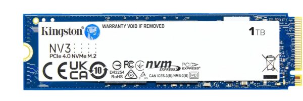 Análise do SSD Kingston NV3 1TB: Desempenho de Alta Velocidade